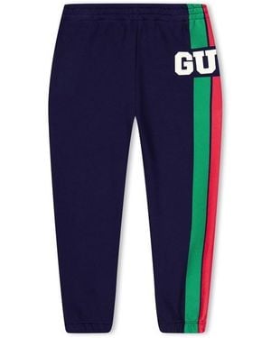 Gucci Lgo Joggers Jn44 - Blue