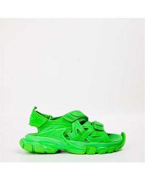 Balenciaga Track Sandals - Green