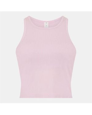 lululemon Llm Ebb Crop Tk Ld54 - Pink