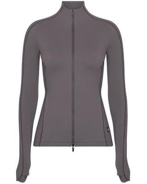 On Shoes Studio Performance Tracksuit Top - Grey