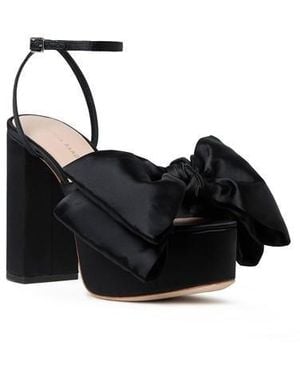 Loeffler Randall Kiki Platform Heeled Sandals - Black