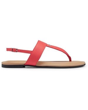 BOSS Jo Flat Thong Shoes, Flat Design - Pink