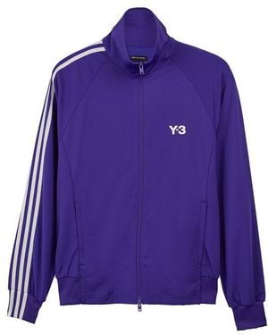 Y-3 3-Stripes Track Top - Purple