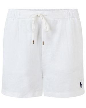Polo Ralph Lauren Woven Tracksuit Shorts - White