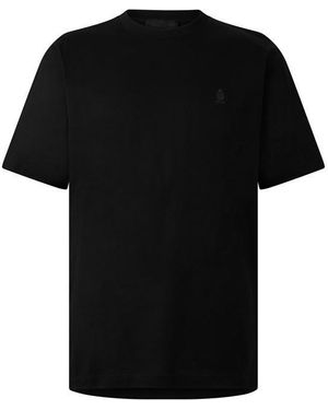 Prada Crest Tee Sn63 - Black