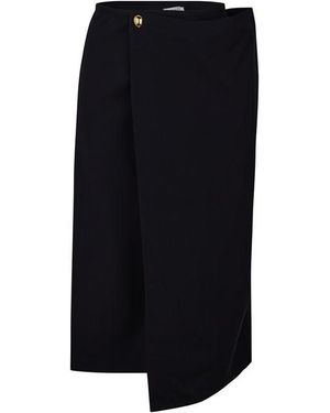 Bottega Veneta Midi Skirt - Black