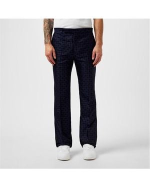 Givenchy G Monogram Tailored Trousers - Blue