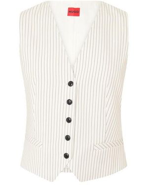 HUGO Waistcoat - White
