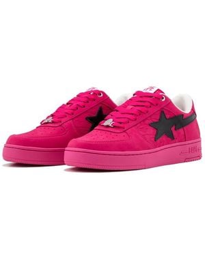 A Bathing Ape Sta #3 Trainers - Pink