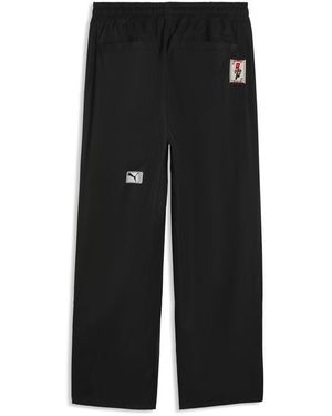PUMA X REPRESENT Open Hem Woven Joggers - Black