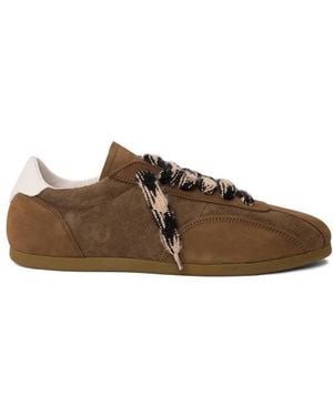 Represent Heritage Low-Top Trainers - Brown