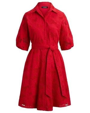 Ralph Lauren Shirt Dress - Red