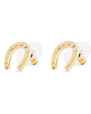 Ralph Lauren Lauren Ralph Lauren Horse Stud Earrings - Metallic