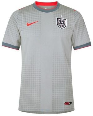Nike England X Palace 2026 Pre-Match Short Sleeve Jersey - Grey