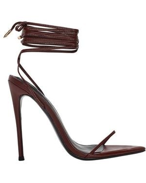 Femme LA Luce Minimale Heels - Brown