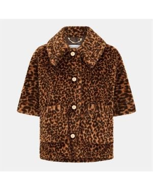 Max Mara Flowing Cape - Brown