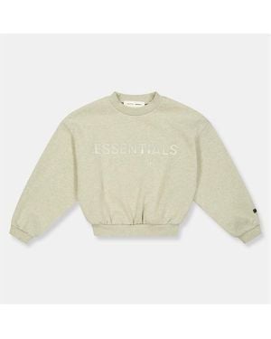 Fear Of God Fge Ess Crew Sweat Jn54 - White