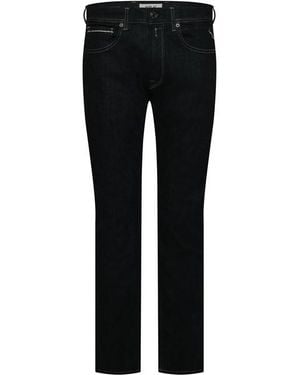 Replay Grover Straight-Fit Jeans - Black