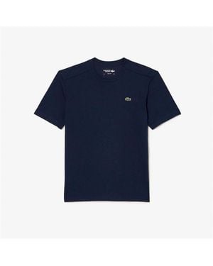 Lacoste Logo Short-Sleeve Performance T-Shirt - Blue