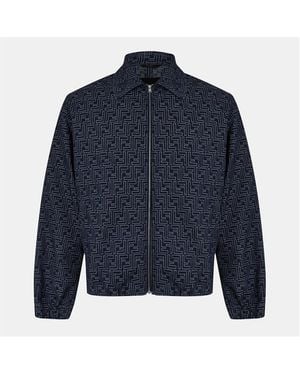 Fendi Jeans Denim Jacket - Blue