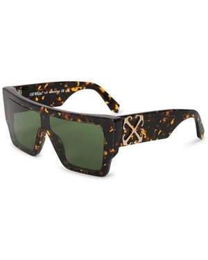 Off-White c/o Virgil Abloh Off Marion Sunglasses 99 - Green
