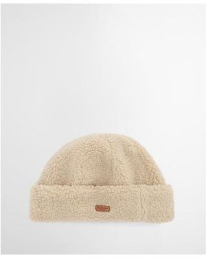 Barbour Cathy Fleece Docker Hat - Natural