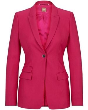 BOSS Juicylara2 Suit Jacket - Pink