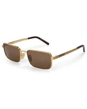 Prada 0Pr D54S Square Sunglasses - Brown