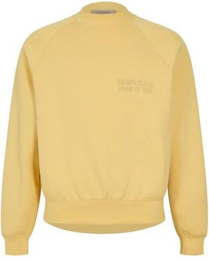 Fear Of God Crew Sweatshirt - Yellow