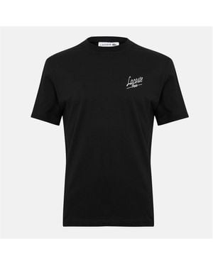 Lacoste Graphic Bp T Sn54 - Black
