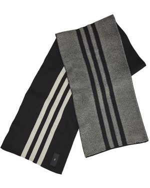 Y-3 Stripe Midweight Scarf - Black