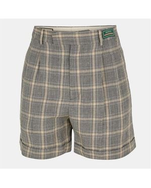 Gucci Wool Tailored Fit Shorts - Grey