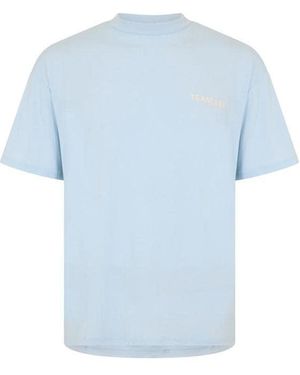 REPRESENT 247 Team Os Short Sleeve Gym T-Shirt - Blue