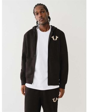 True Religion City Buddha Hoodie - Black