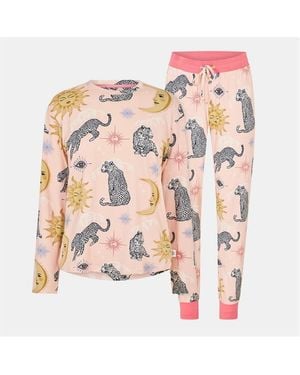 Chelsea Peers Classic Pyjama Set - Pink