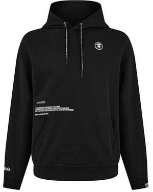 Aape Moon Face Hoodie - Black