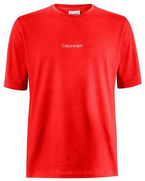 Calvin Klein Logo T-Shirt - Red