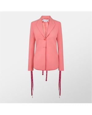 Off-White c/o Virgil Abloh Suit Jacket - Pink
