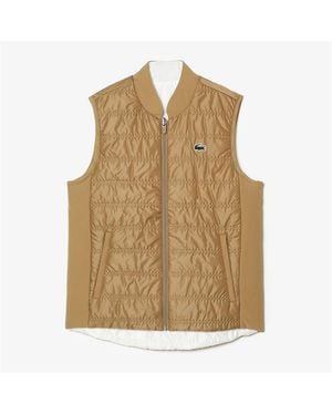 Lacoste Golf Gilet - Natural