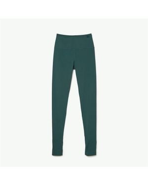 Lacoste Collapsible Stirrup Leggings - Green