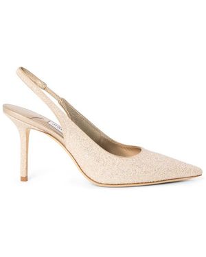 Jimmy Choo Love 85 Slingbacks - Natural