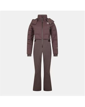 Skims Off The Clock One Piece - Brown