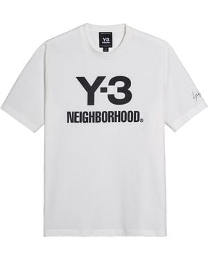 Y-3 X Neighborhood Logo T-Shirt - White