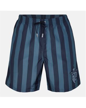 Fendi Crest Swim Shorts - Blue