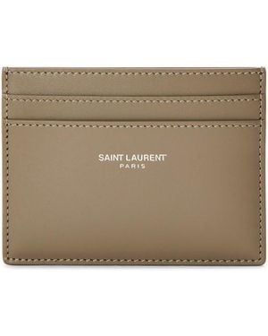 Saint Laurent Soho Card Holder - Natural