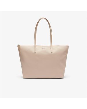 Lacoste Large Tote Bag - Natural