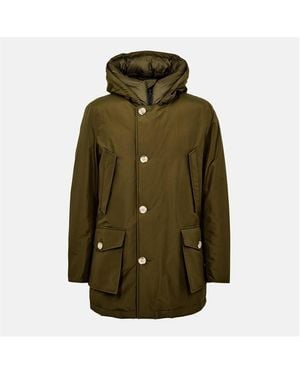 Woolrich Wool Arctic Parka - Green