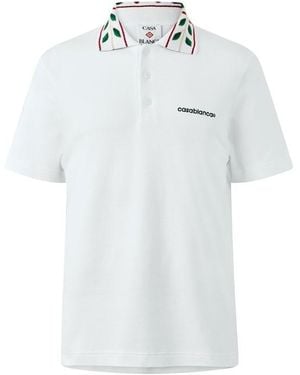 CASABLANCA Casa Laurel Polo Sn64 - White
