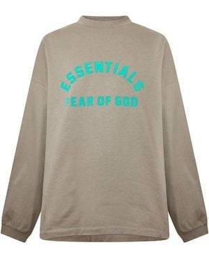 Fear Of God Long Sleeve T-Shirt - Grey