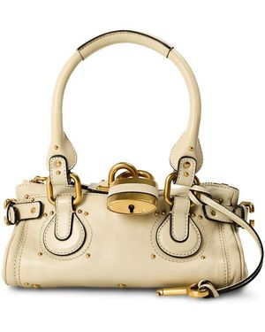 Chloé Small Paddington Top Handle Bag - Metallic